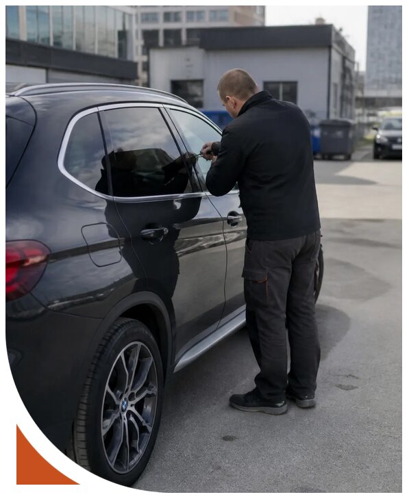 Вскрытие автомобиля БМВ в Абакане от 2554 р. | Разлок-Бкн